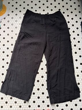 Old Navy Wide Leg Pants in Dark Brown